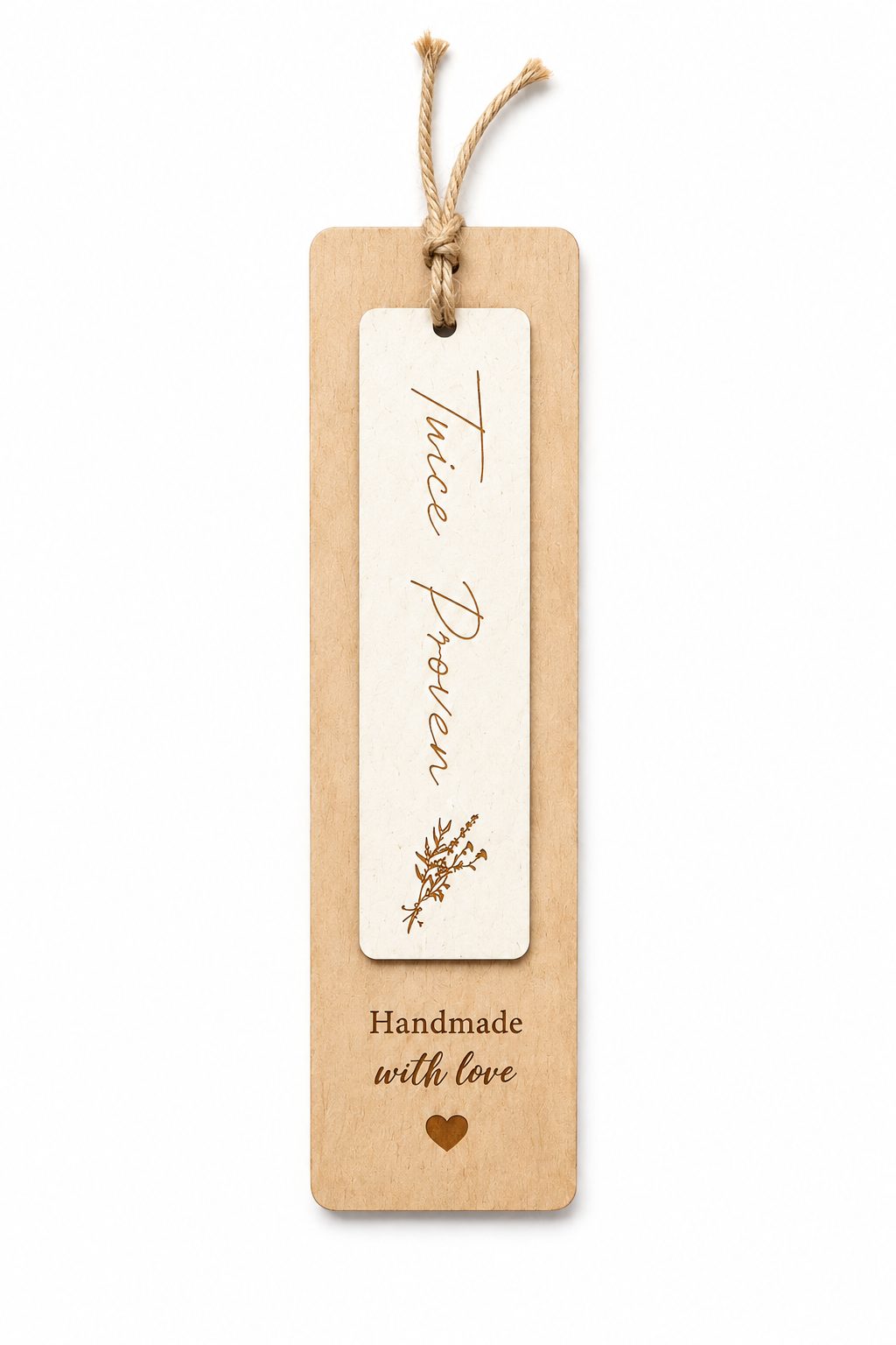Twice Proven Bookmark