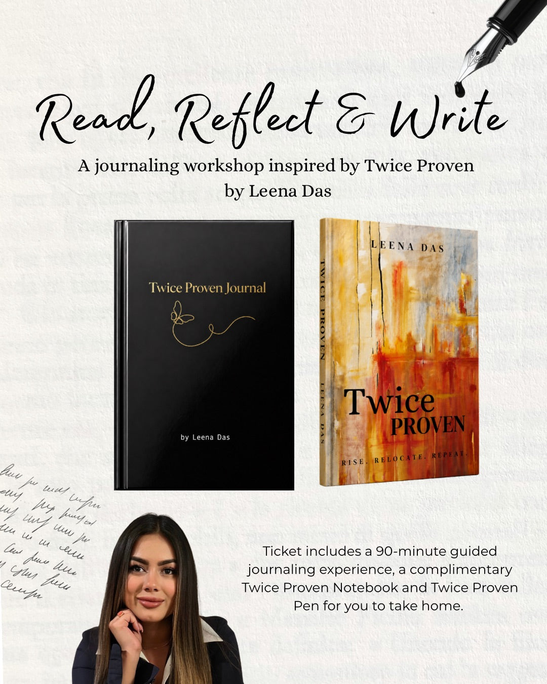Read, Reflect & Write: A Journaling Workshop Inspired by Twice Proven